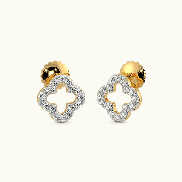 Clover Grace Stud Earrings