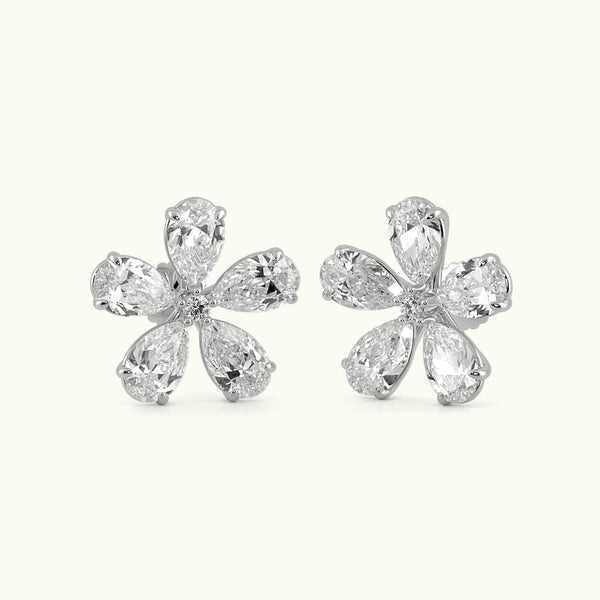 Jasmine Essence Stud Earrings