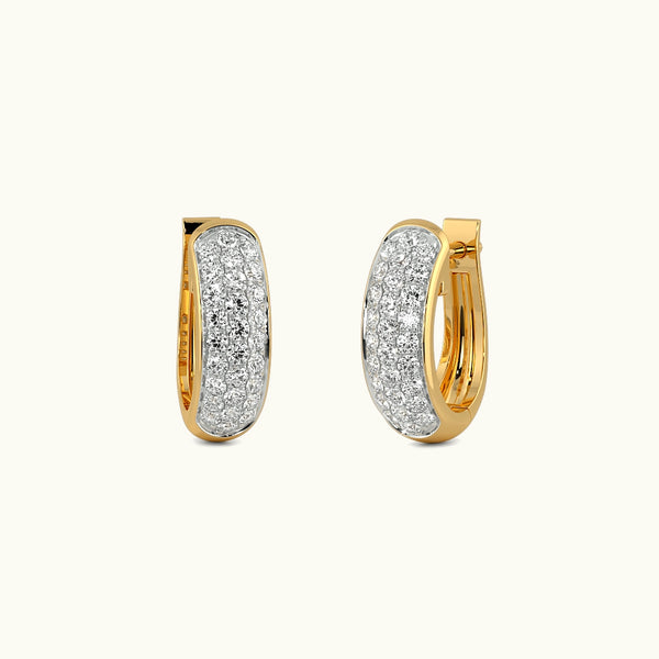 Classic Orbit Hoop Earrings