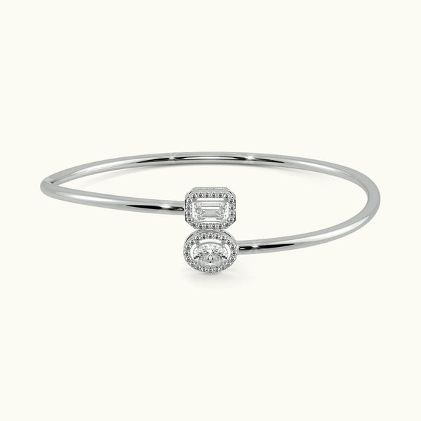 Petite Perfect Open Top Oval Bangle